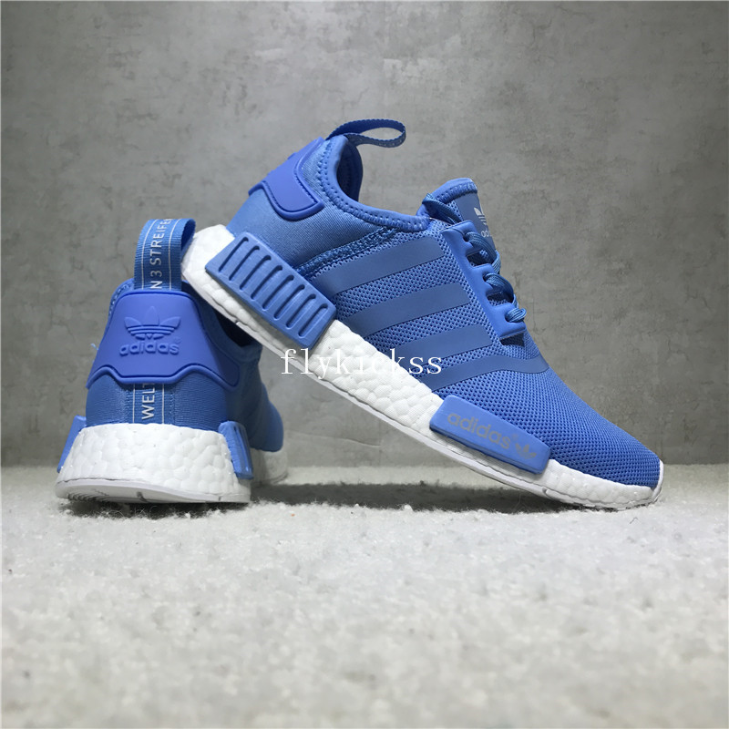 Real Boost Adidas NMD R1 PK Blue White